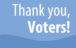 Thank you, Voters!